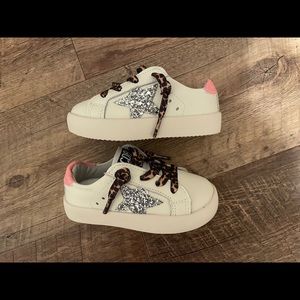 Texas threads toddler leopard star shoes